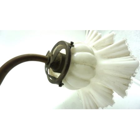 Jugendstil Wandleuchte Frankreich Messing Wandleuchte 