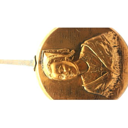   Paar Kupferpfannen Vendee frankreich Vintage Original 