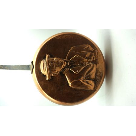   Paar Kupferpfannen Vendee frankreich Vintage Original 