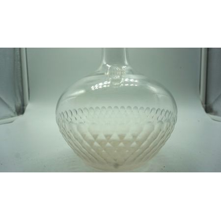 Kristall Karaffe Victorian aus dem 19 jahrhundert 