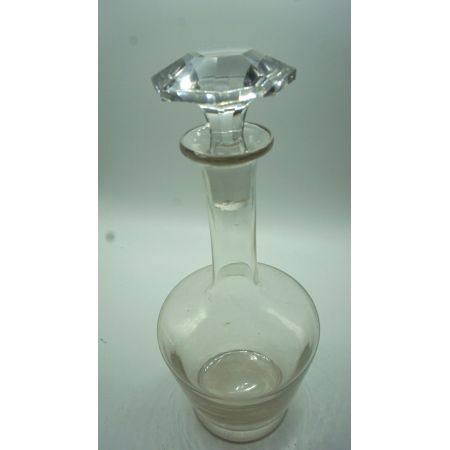 antike weinkaraffe Kristall aus dem 19 JH  Frankreich 