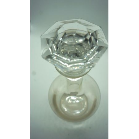 antike weinkaraffe Kristall aus dem 19 JH  Frankreich 