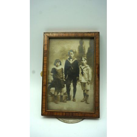 kleiner Antiker Holzrahmen Frankreich