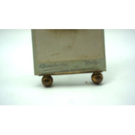 klassischer Messing Aufstellrahmen Antik Frankreich 