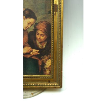 Goldrahmen klein Kunstdruck 