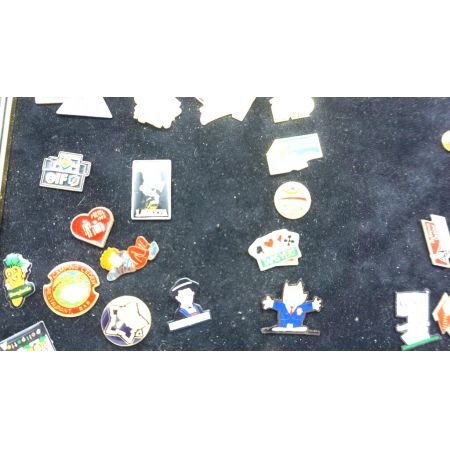 Stickersammlung frankreich auf Samttablett komplett 