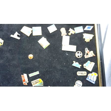 Stickersammlung frankreich auf Samttablett komplett 