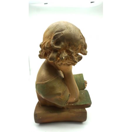 antike figur france 19 JH Signiert Original Platre
