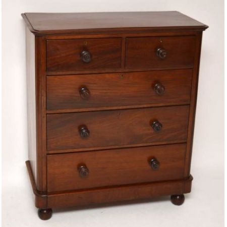 Feine Qualität Antiker Victorian Mahogany Chest of Drawers