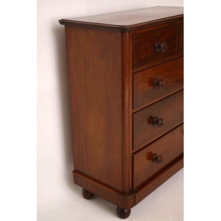 Feine Qualität Antiker Victorian Mahogany Chest of Drawers