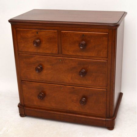 Kleine antike Victorian Mahogany Kommode