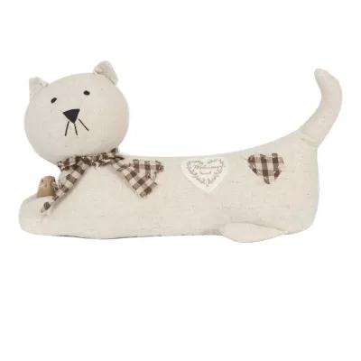 Clayre & Eef Türanschlag Türstopper Katze ca. 35 x 18 x 11 cm