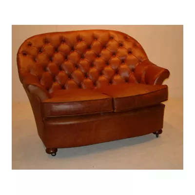 Chesterfield Ledersofa "Donington" 2-Sitzer