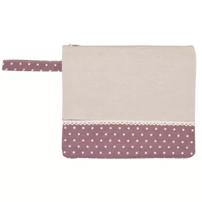 Clayre & Eef Ipad-Cover, Ipad-Hülle, Tasche fur Ipad (Lila)