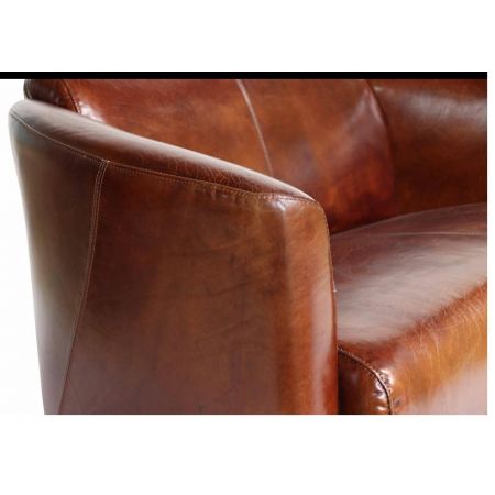 Clubsofa im Art Deco Stil 2-Sitzer
