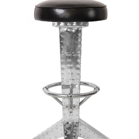 "D. Clipper" Barhocker  Schwarz