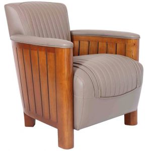 "Nautic" Clubsessel Grau