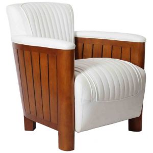 "Nautic" Clubsessel Weiß