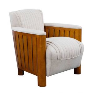 "Nautic" Clubsessel Stoff Beige