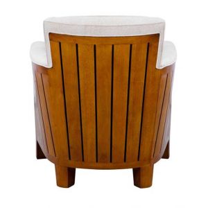 "Nautic" Clubsessel Stoff Beige