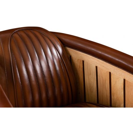 Ledersessel Clubsessel Retro Vintage Art Deco klassisch französisch