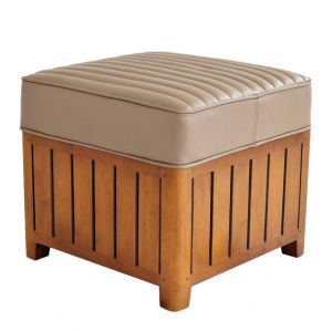 "Nautic III" Hocker Grau