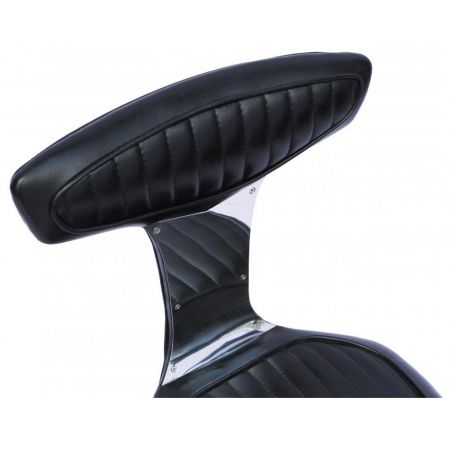 Echtleder Stuhl Lederstuhl Rindsleder Vollleder Massivholz Retro Vintage