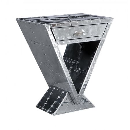 Morris Delta Massivholz Kommode im Art Deco Stil