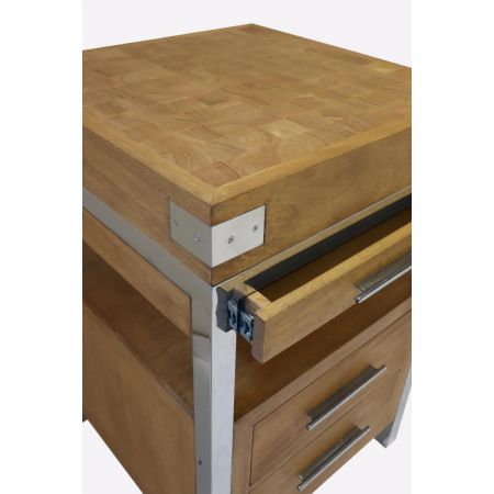 Vintage Retro Sofatisch Massivholz Couchtisch Kaffeetisch klassisch
