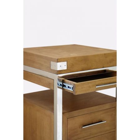 Vintage Retro Sofatisch Massivholz Couchtisch Kaffeetisch klassisch