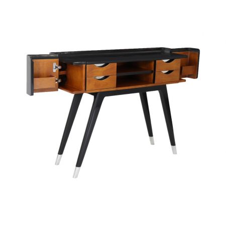 Nussbaum Massivholz Konsole Schrank Beistelltisch klassisch Französisch