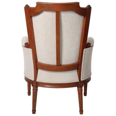 Stoffsessel Retro Vintage klassisch französisch Sessel Empire Bergerac