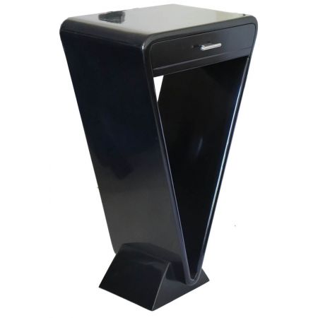 "Göteborg" Kommode im Holz Schwarz