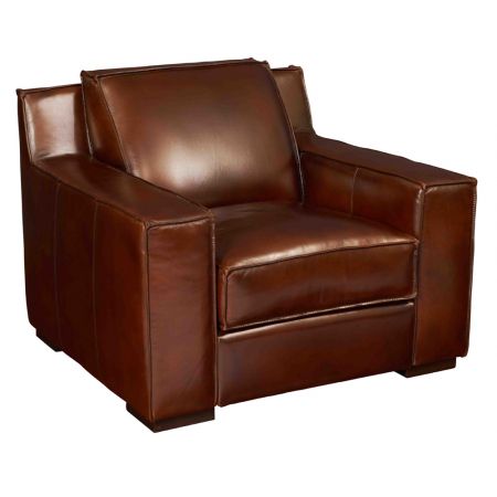 Ledersessel Germain Vintage