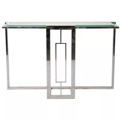 Delta Etagere Gamma Inox Glas Stahl