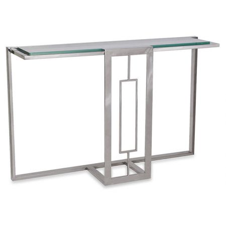 Delta Etagere Gamma Inox Glas Stahl