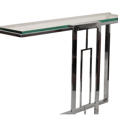 Delta Etagere Gamma Inox Glas Stahl