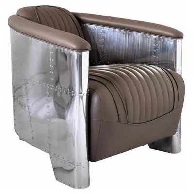 "D. Clipper" Clubsessel Taupe