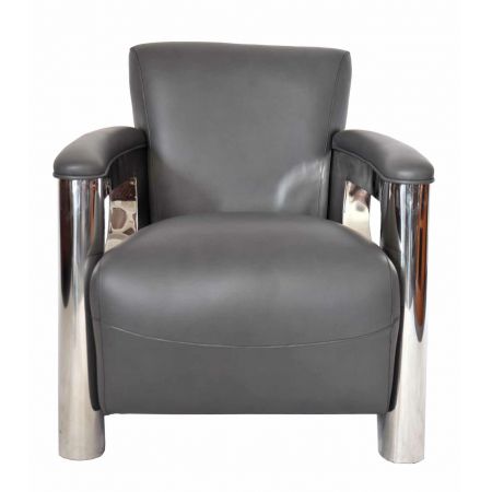 Clubsessel Inox Nogent Grau