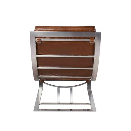 Sessel Madrid, Leder Braun