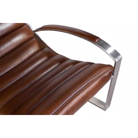 Sessel Madrid, Leder Braun