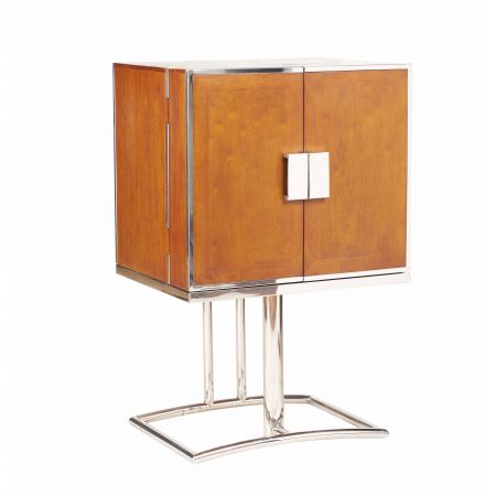 Art Déco "Riviera" Bar Inox Klein