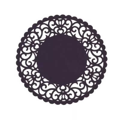 Clayre & Eef Tischset rund lila Ø25 cm