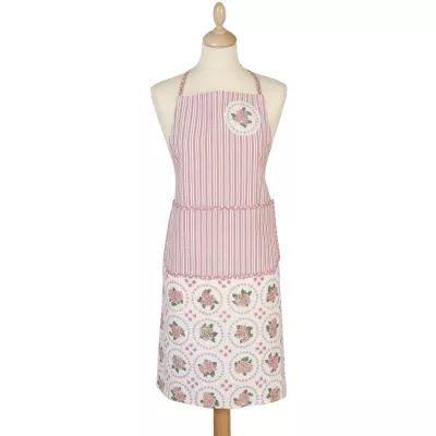 Clayre & Eef Schürze "Fleurs Champêtre" 70*85 rosa