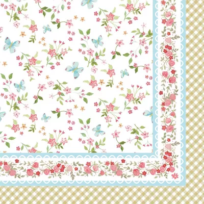 Clayre & Eef Papierservietten 33x33 (20)