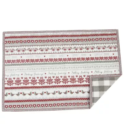 Clayre & Eef Tischset "Folksy Feeling" 6 Stück 33*48