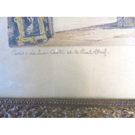 Stich Paris Signiert