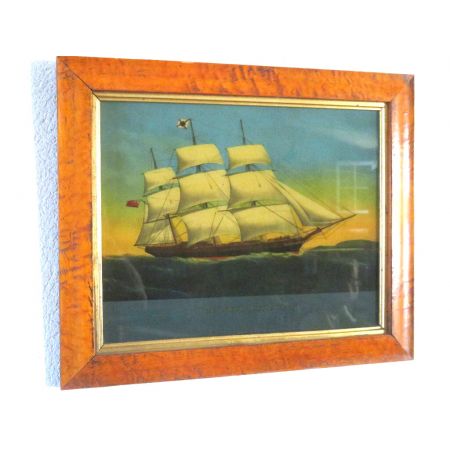 Segelbild (2) aus Paar  Vintage  Frankreich 