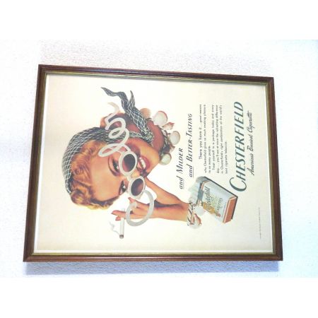 Bild "Chesterfield" (1von3)  Original Werbung 30er