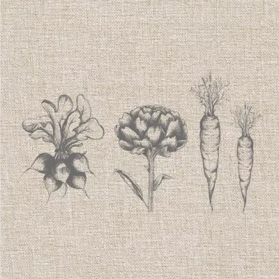 Clayre & Eef Papierservietten 33x33 (20er Set)